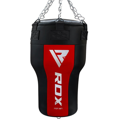 RDX UNFILLED ANGLE PUNCH BAG WITH GLOVES-3